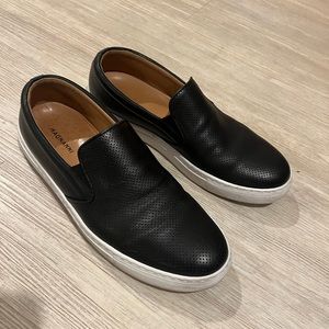 Magnani leather loafers slip ons